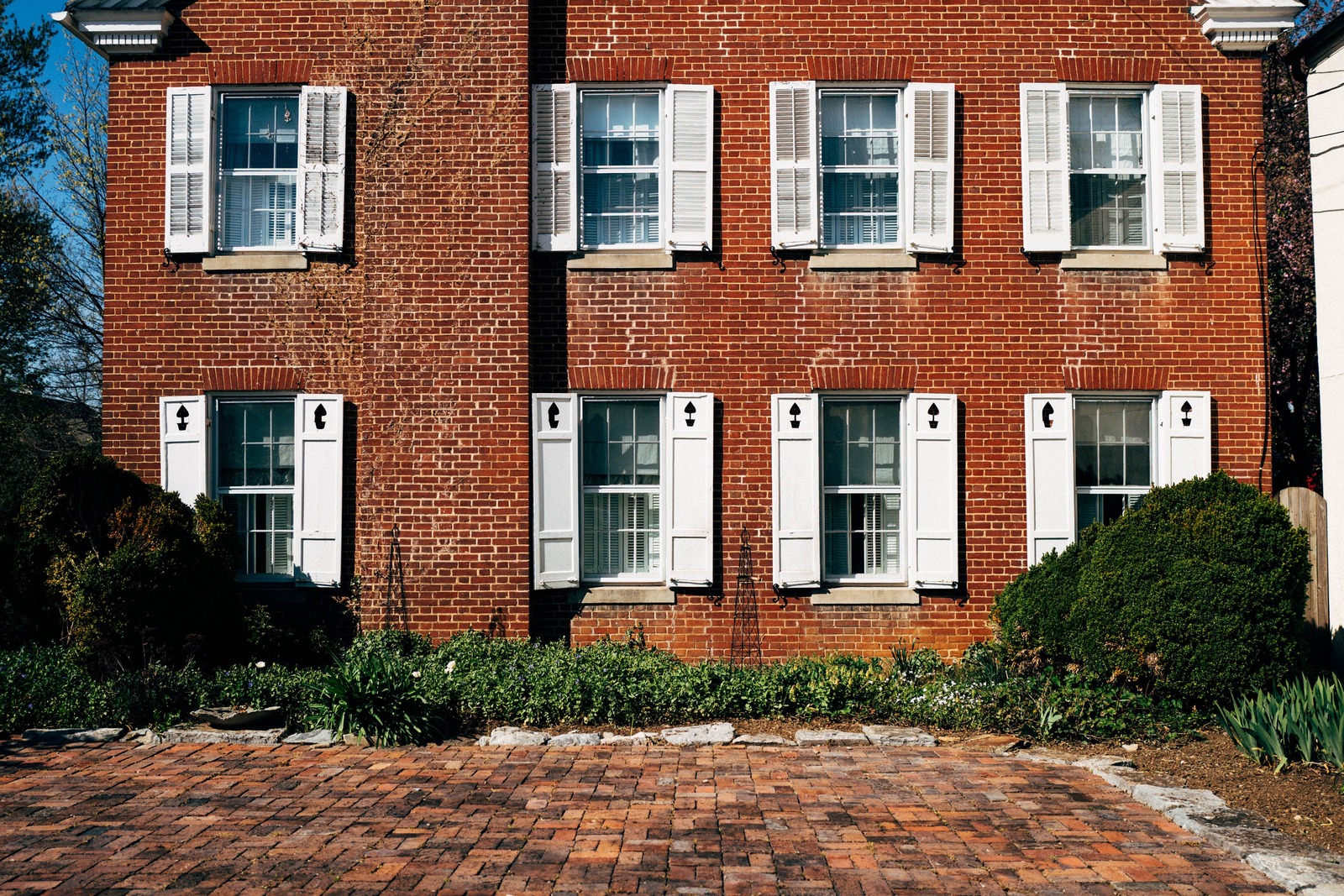 Classic Red Brick Facade