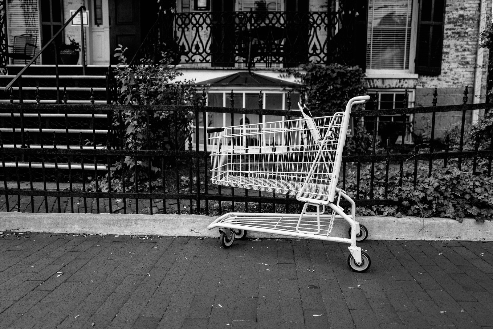 Abandoned Cart in Stillness