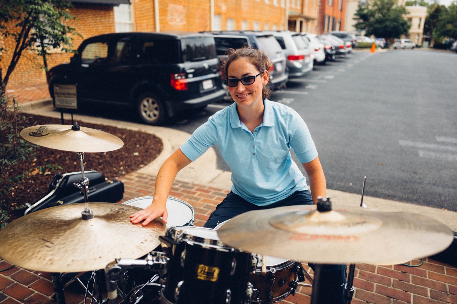 Joyful Beats in the Sun