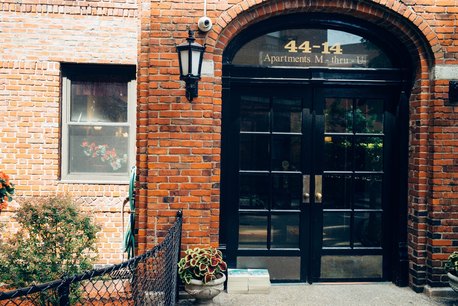 Brick Facade Entrance
