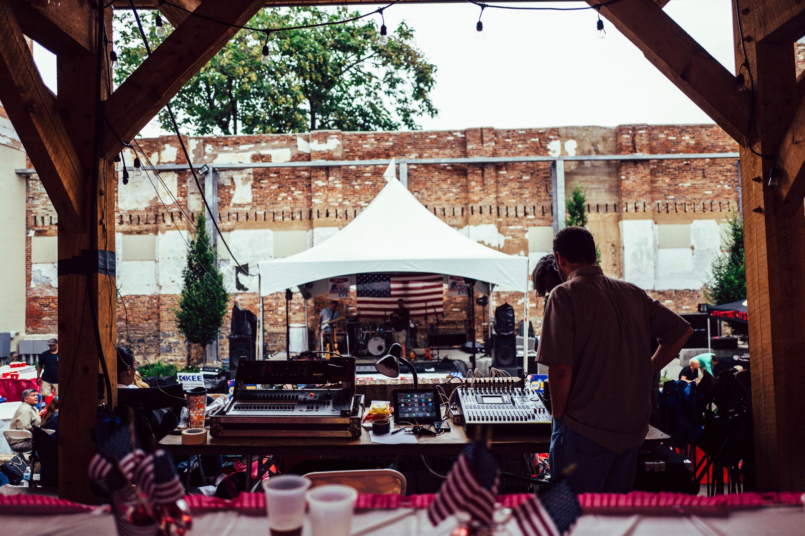 Behind the Scenes at a Festival