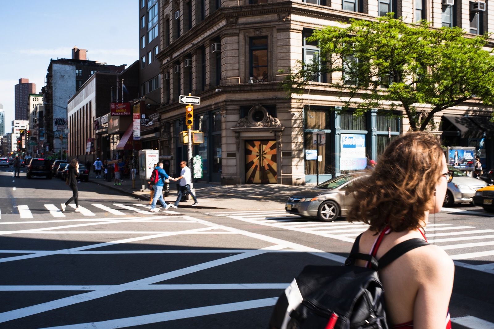 Urban Afternoon Crossing