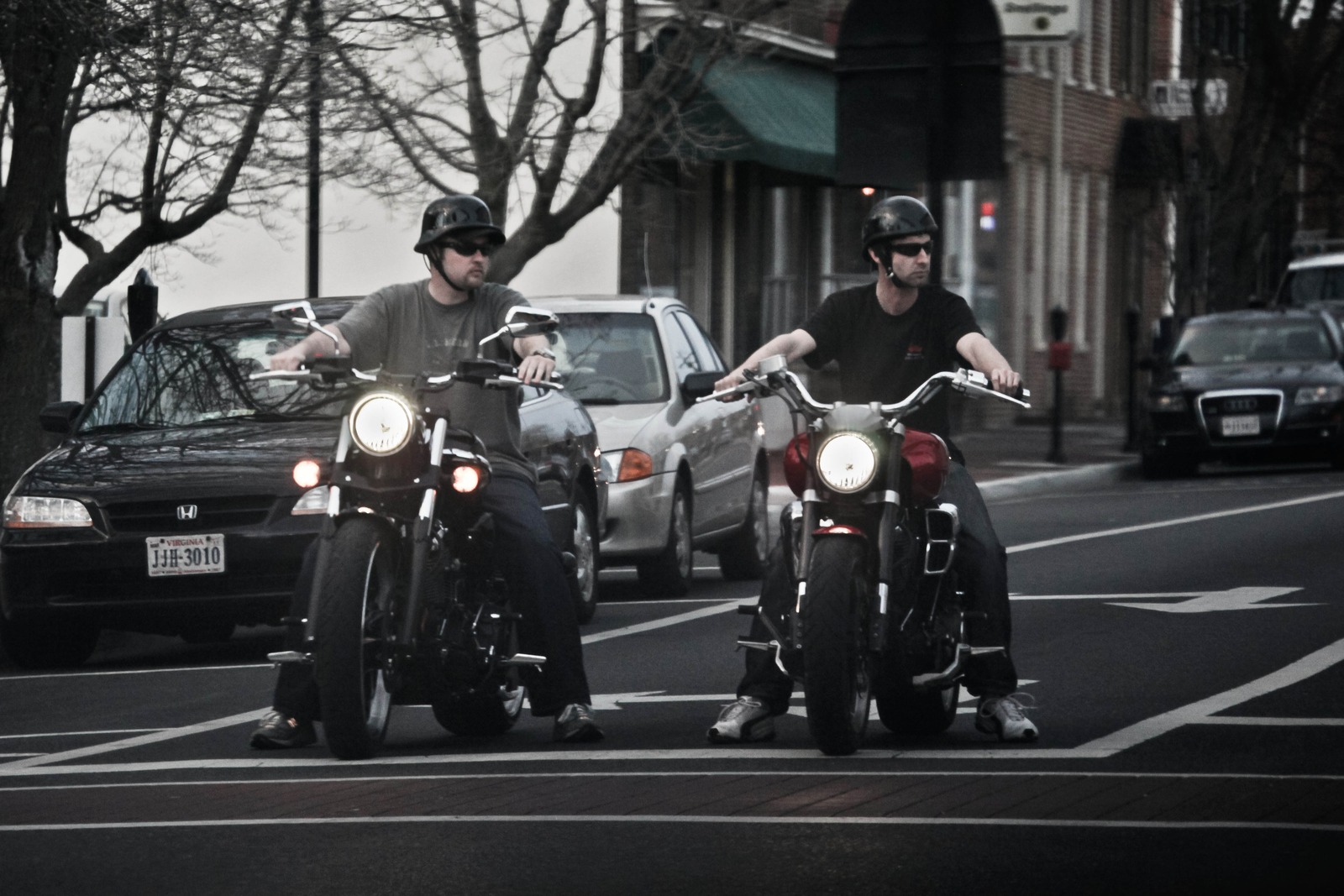 Urban Riders at Dusk