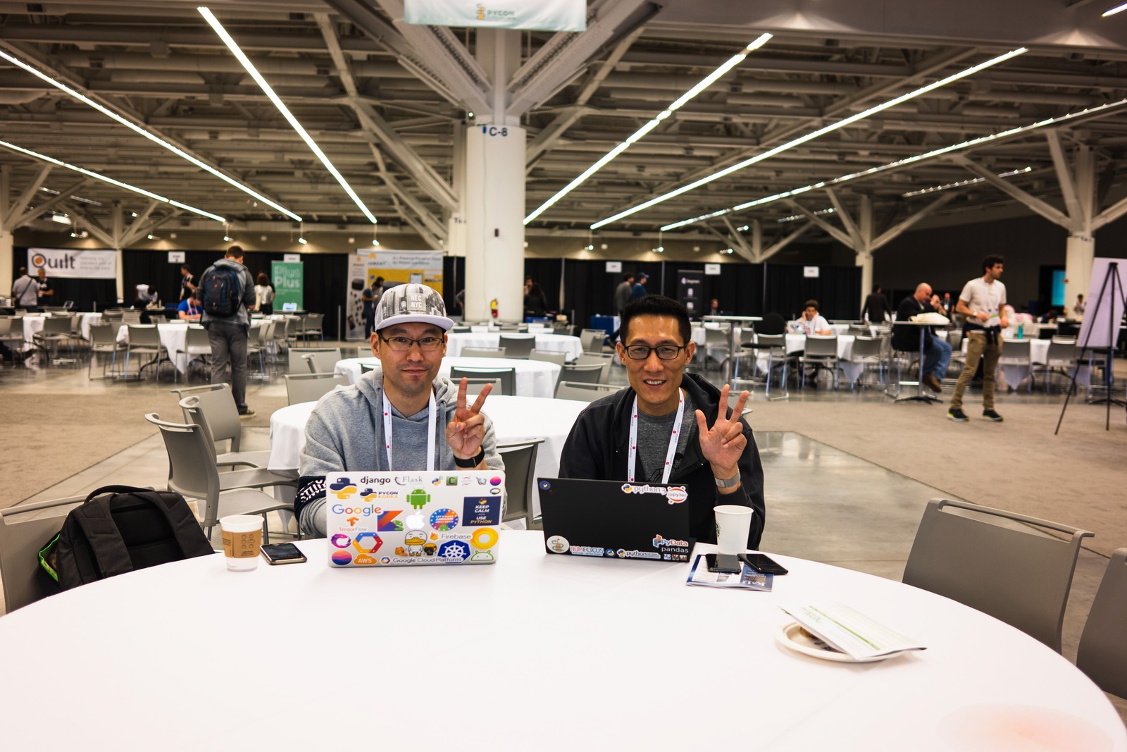 Tech Enthusiasts at Work