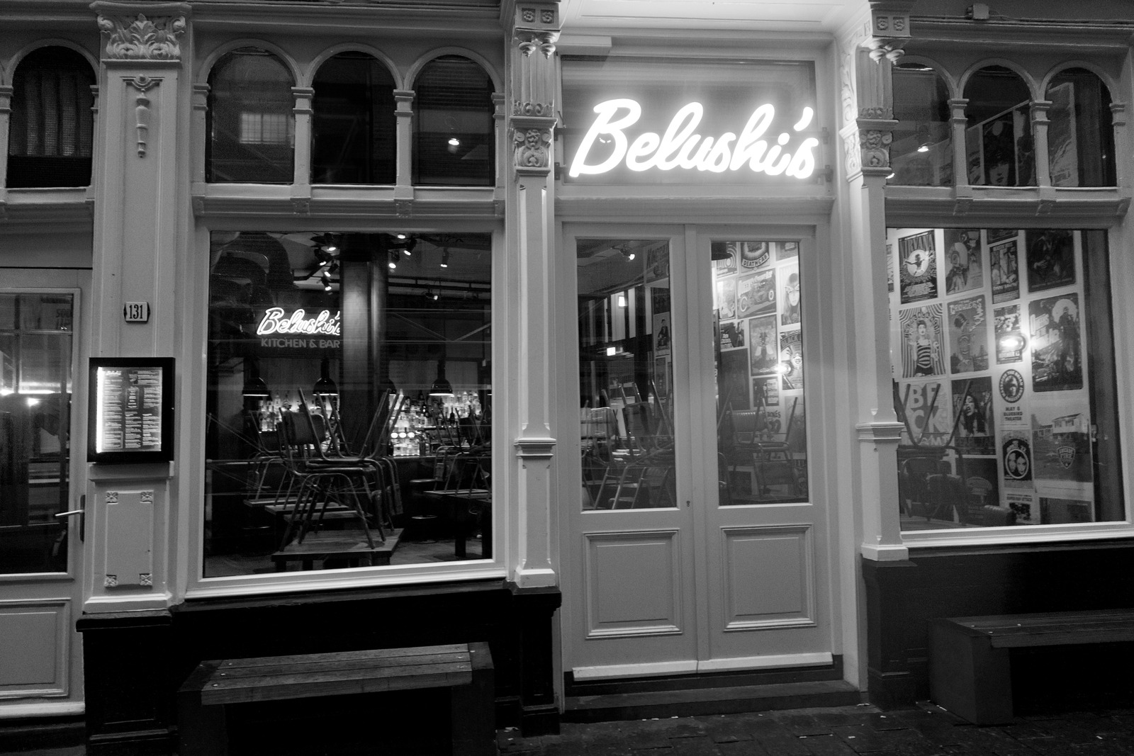 A Quiet Evening at Belushi's