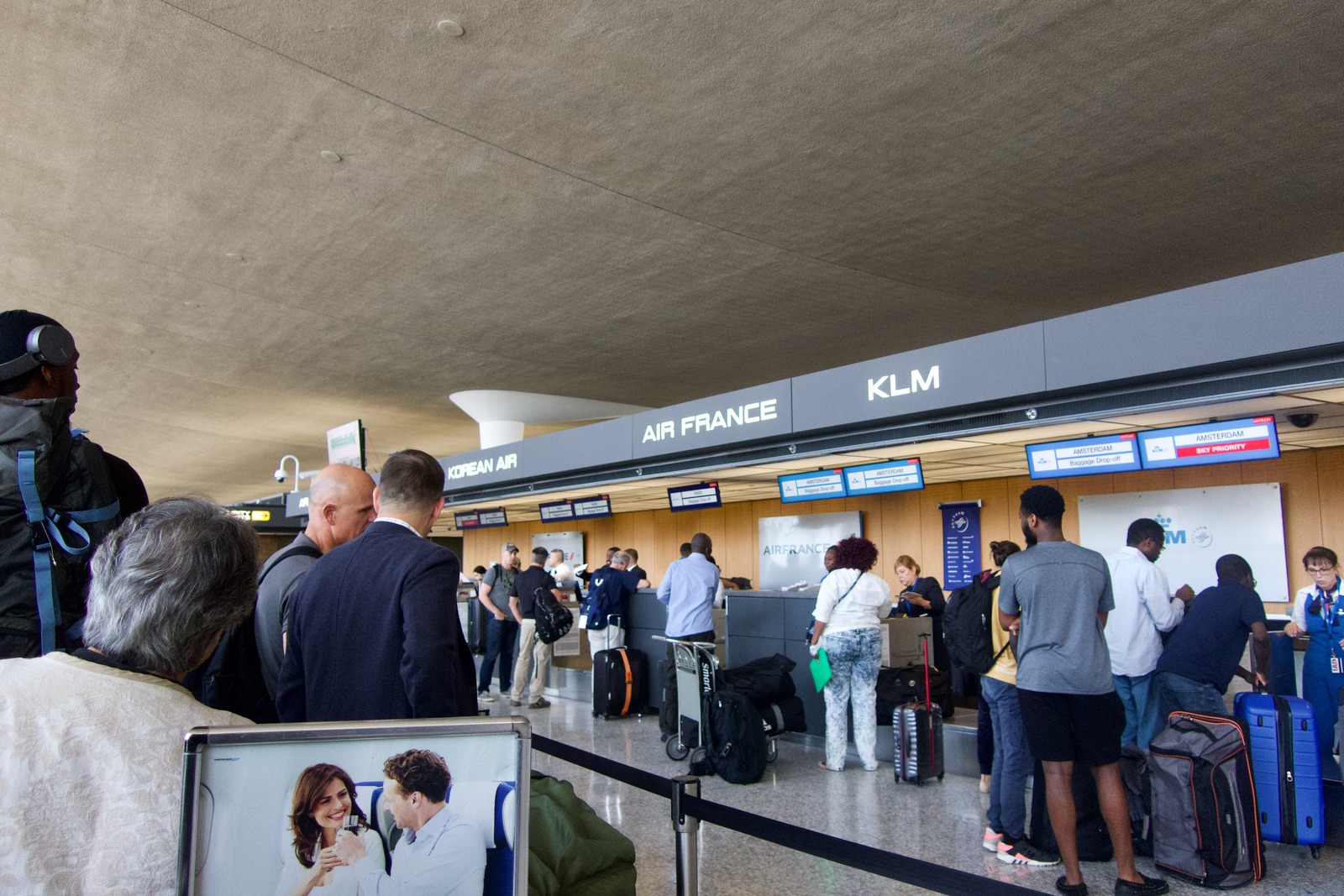 Busy Airport Check-In