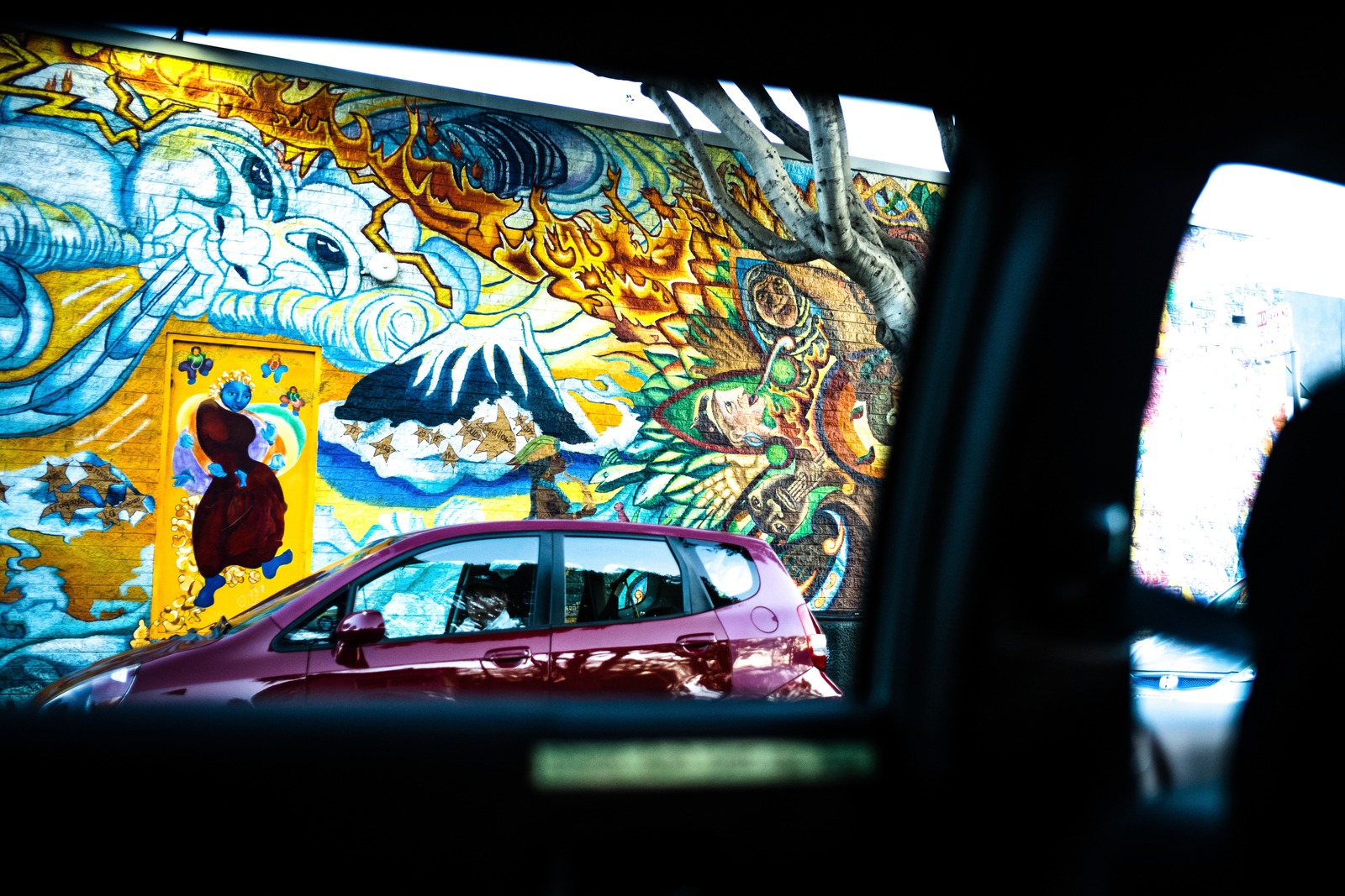 Vibrant Street Art Encounter