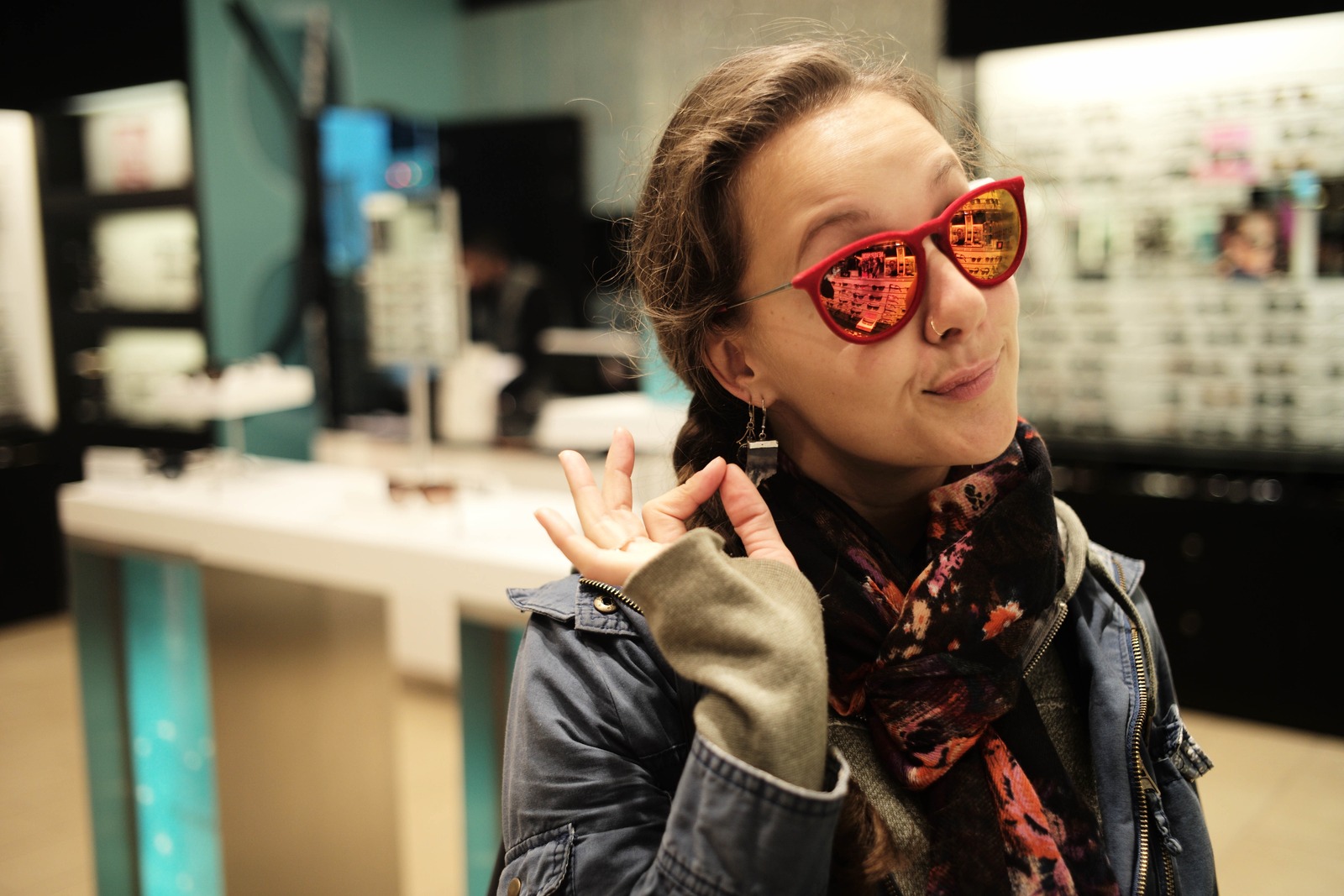 Chic Playfulness in Sunglasses