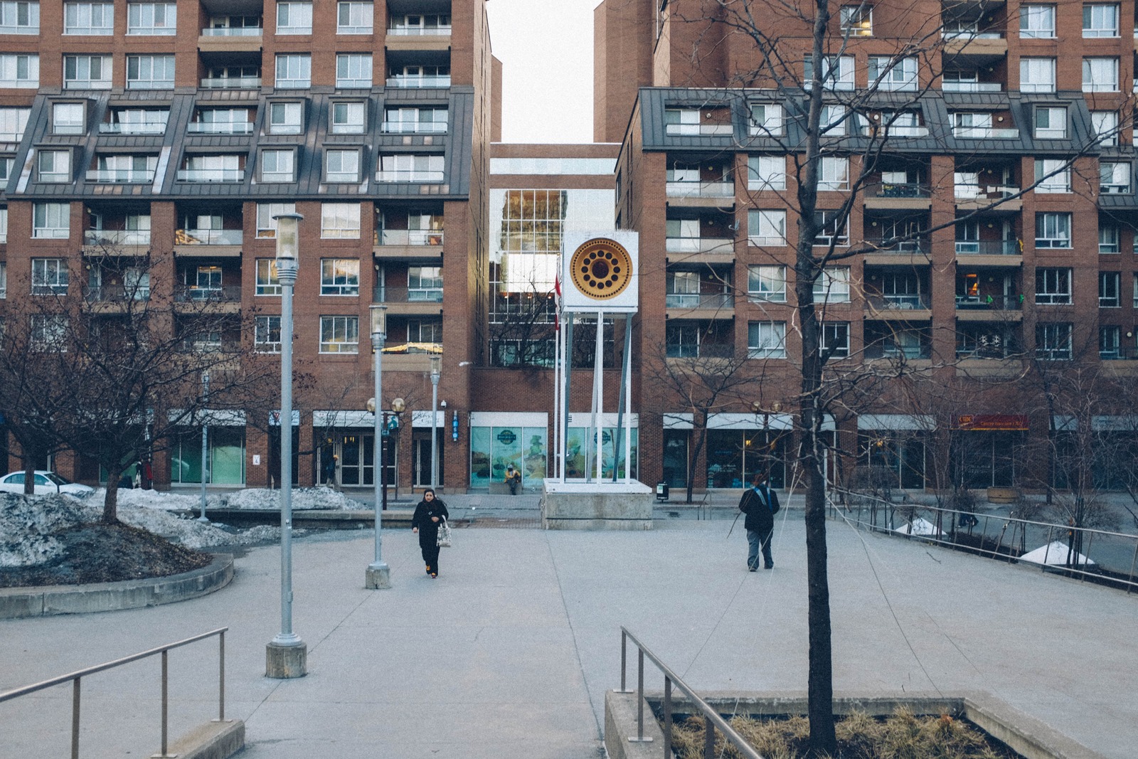 Urban Stillness at Dusk
