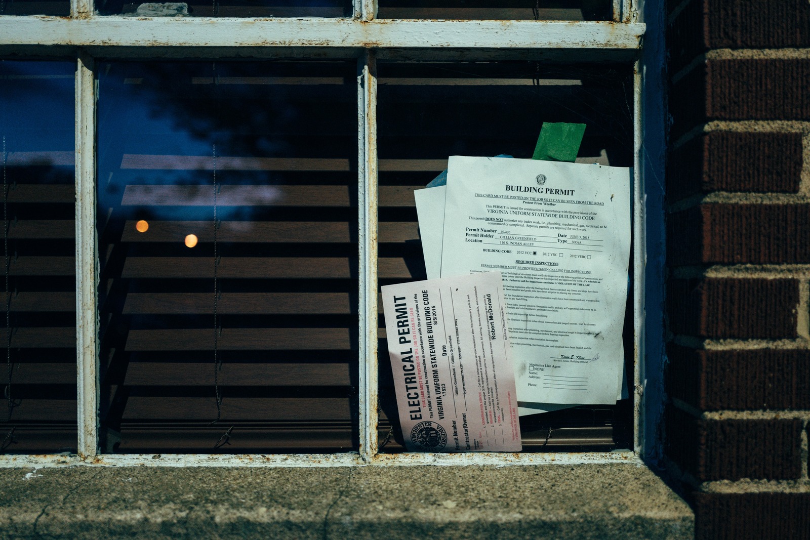 Permissions and Light