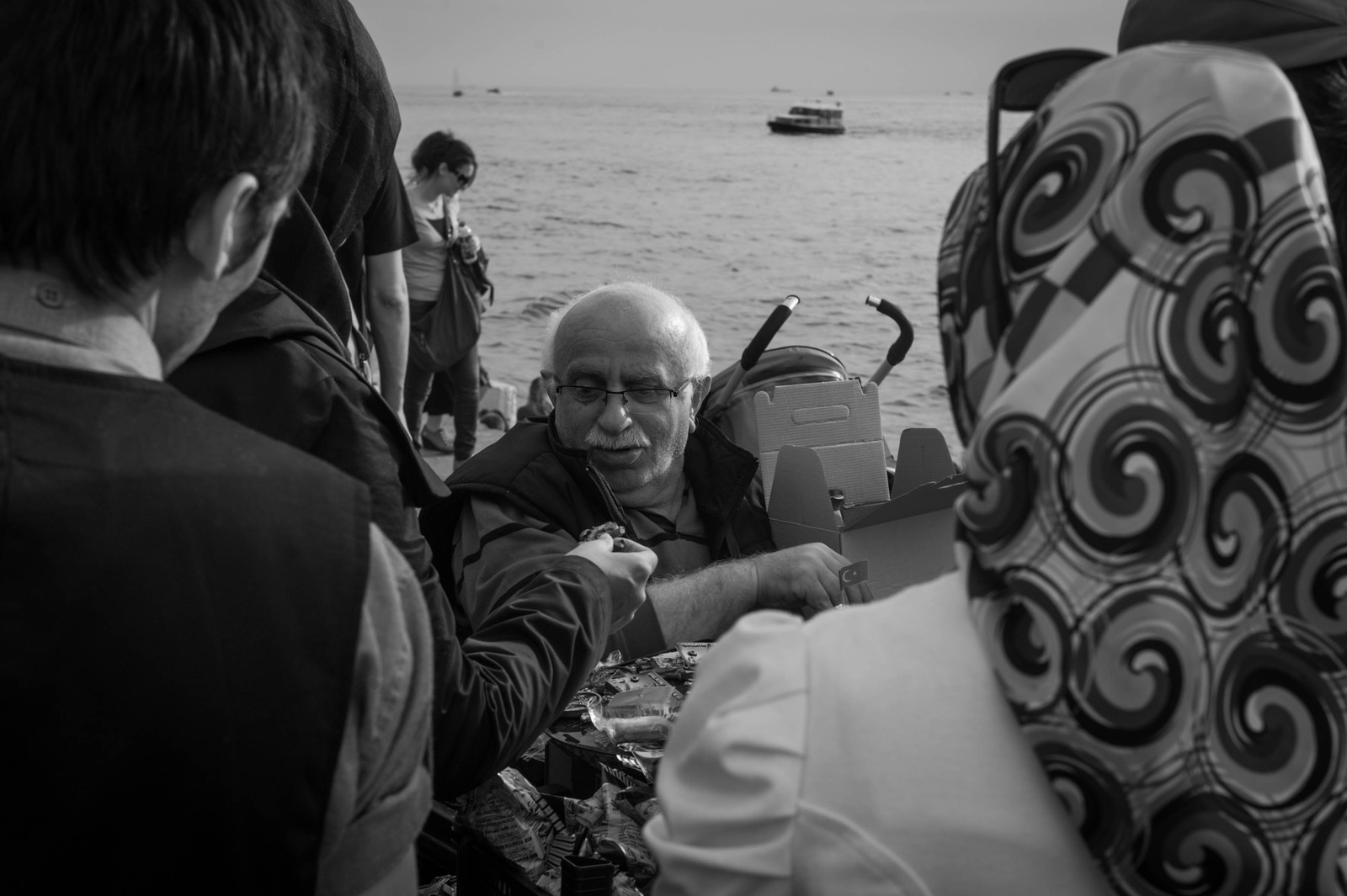 Market Exchange by the Sea
