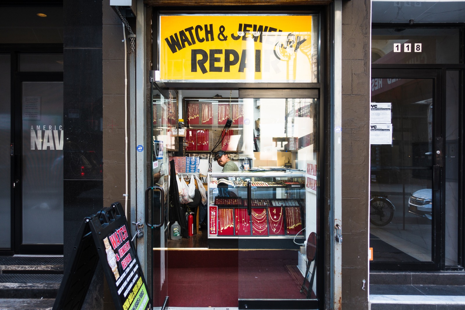 Jewelry Shop Reflection