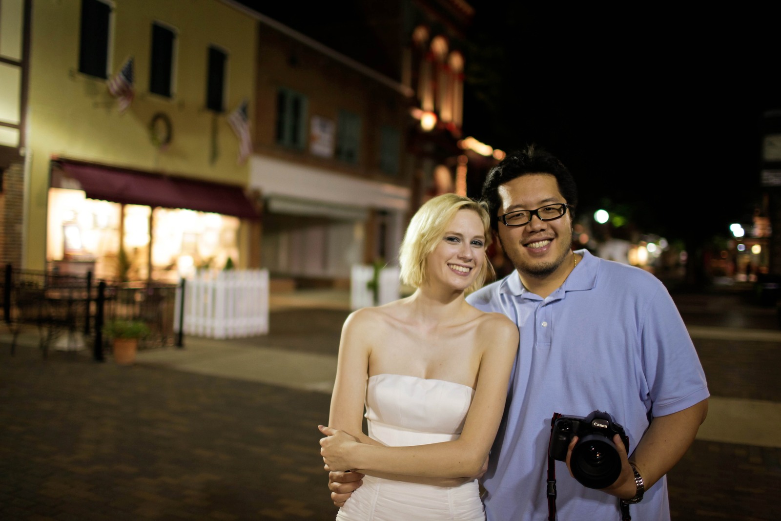 Joyful Night at the Streets