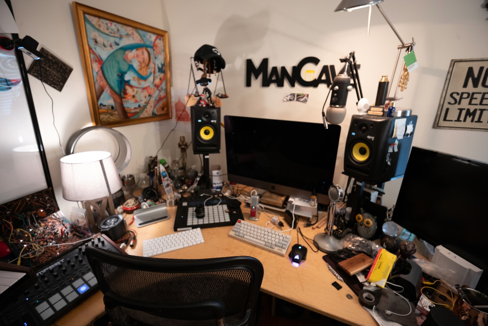 Creative Workspace Chaos