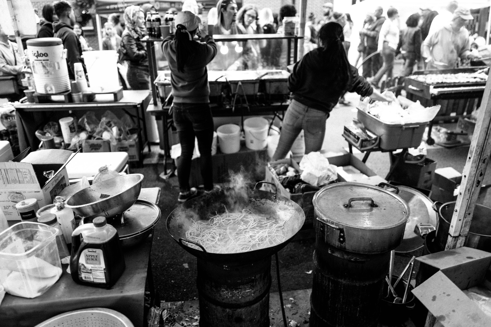 A Culinary Scene Unfolds