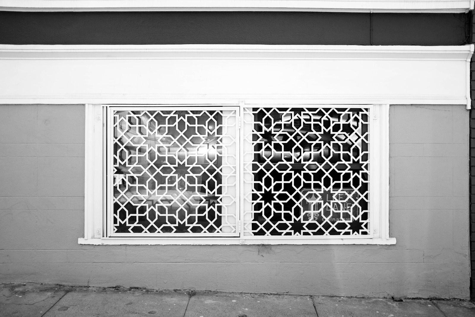 Patterned Window Elegance
