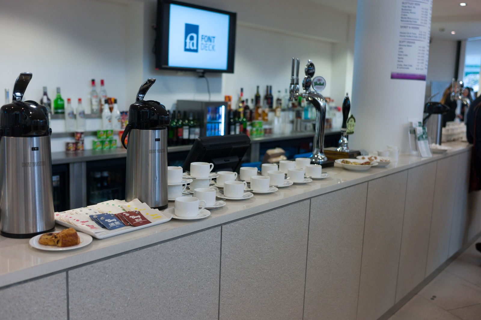 Coffee Service at the Bar