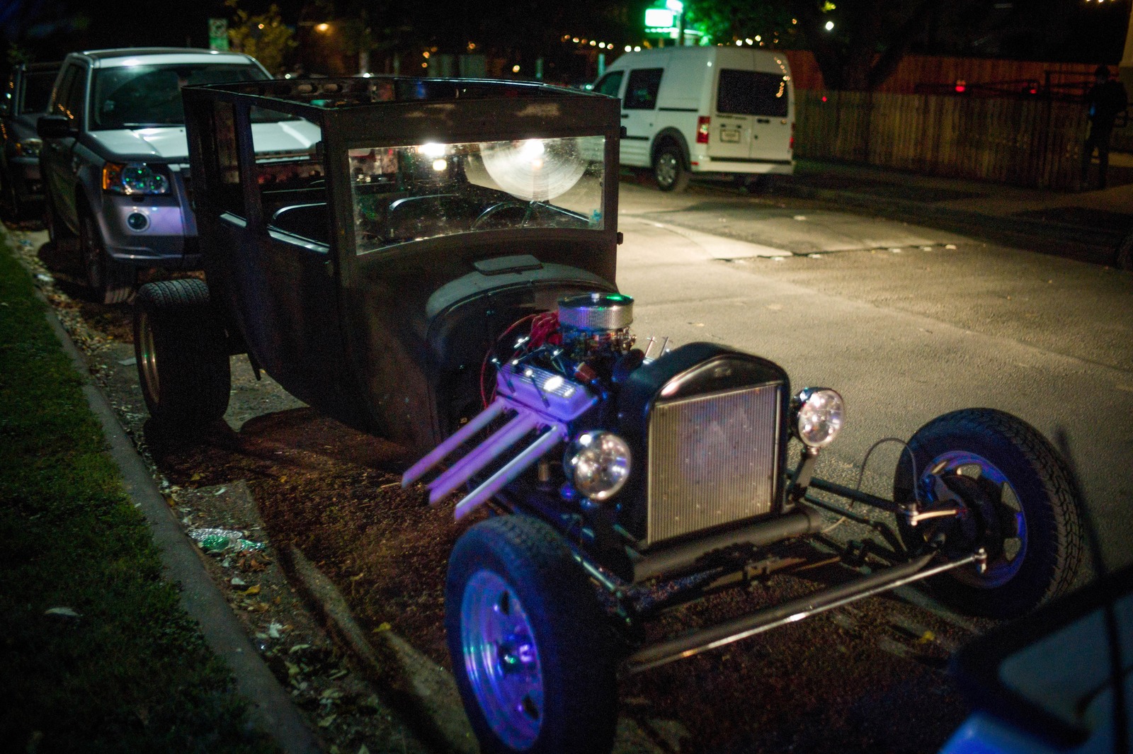 Nighttime Vintage Cruiser