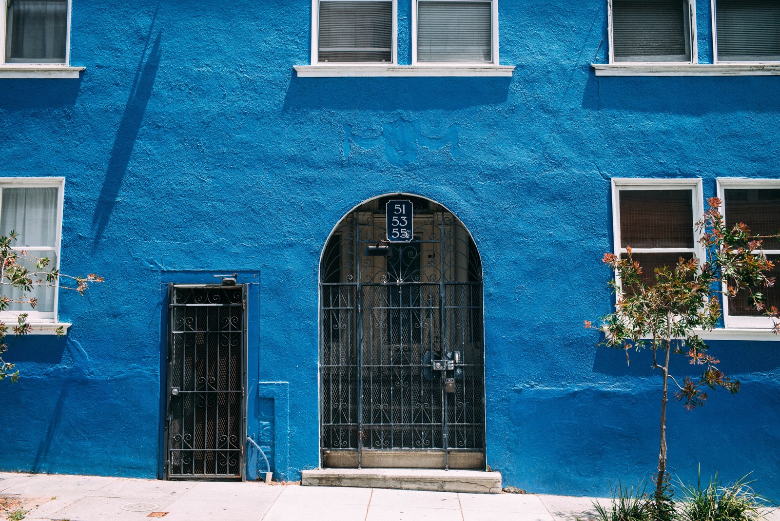 Vibrant Urban Entryway