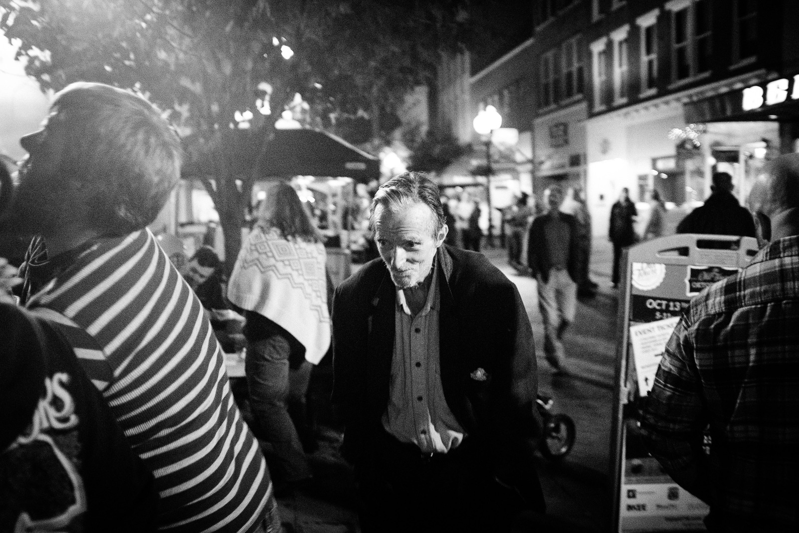 Nighttime Urban Solitude