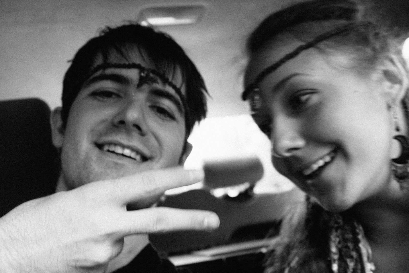 Joyful Moments in Monochrome