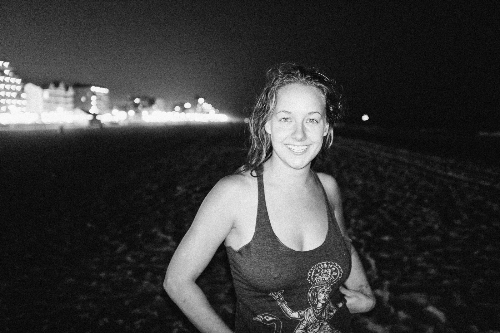 Night Beach Smiles