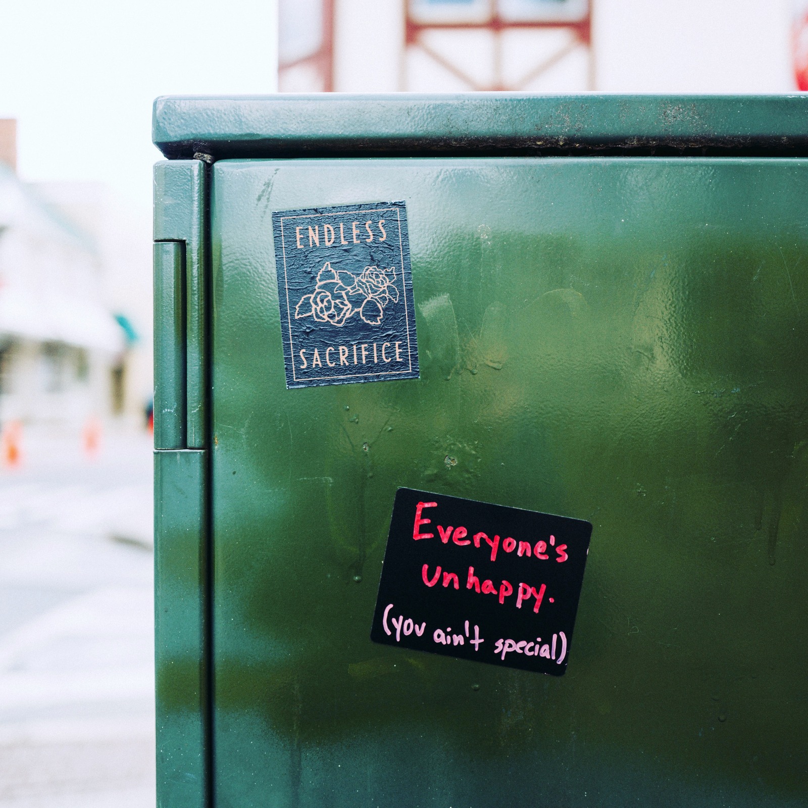 Urban Reflections on Sacrifice