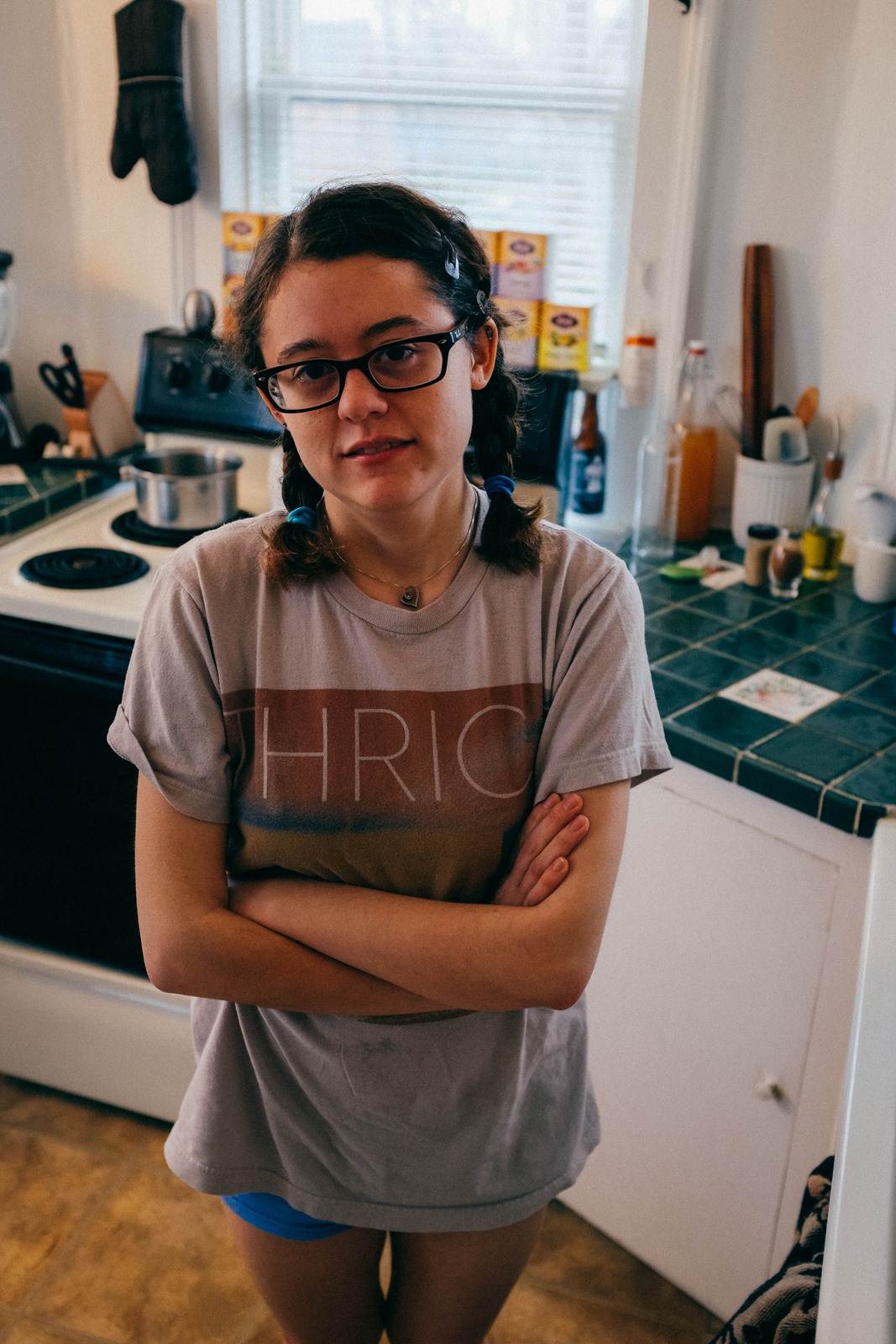 Casual Kitchen Reflection