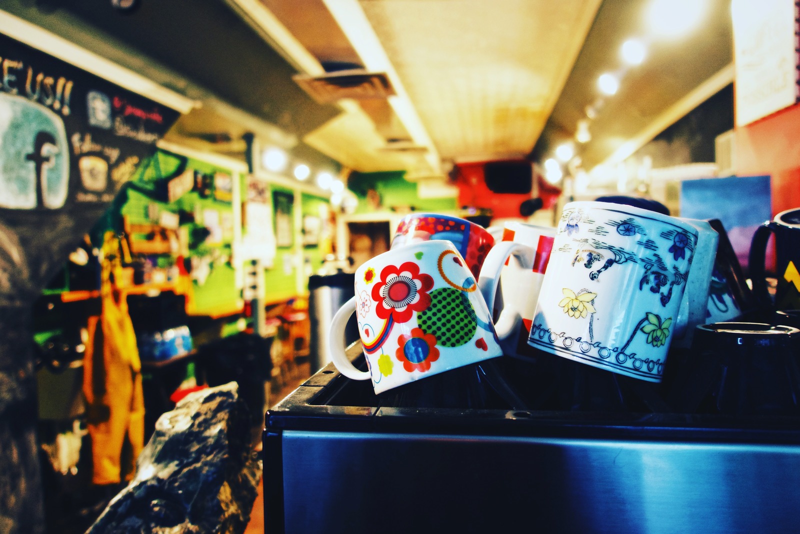 Colorful Coffee Corner