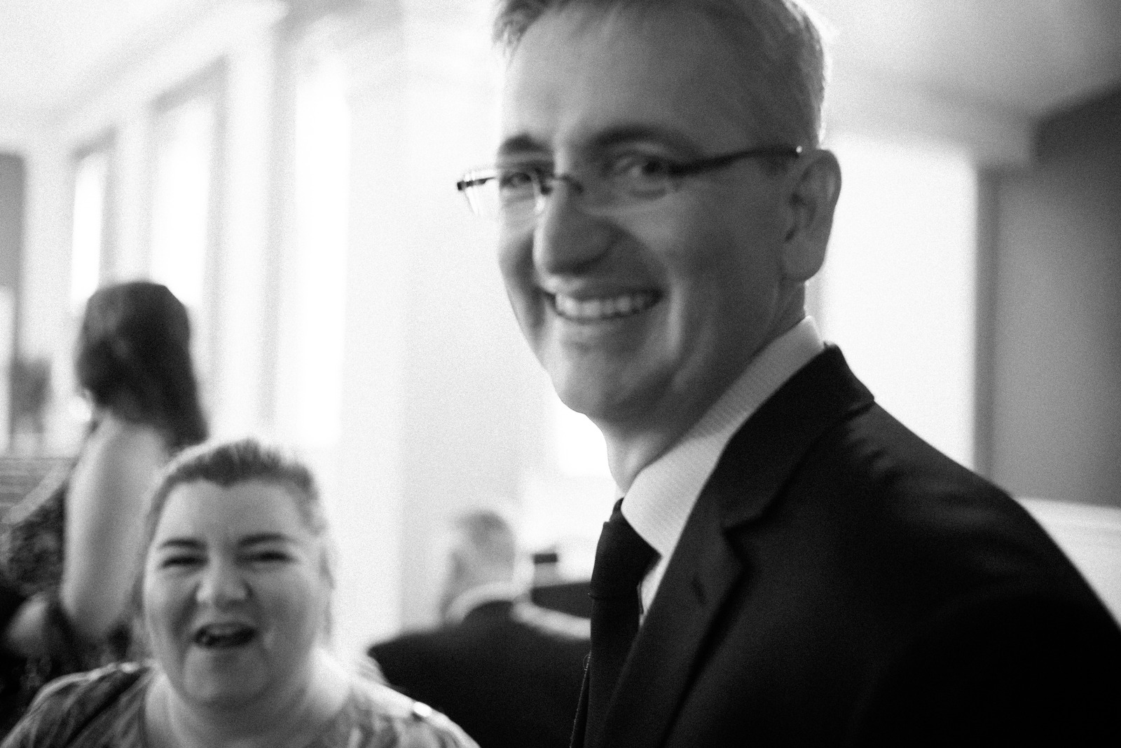 Joyful Moments in Monochrome