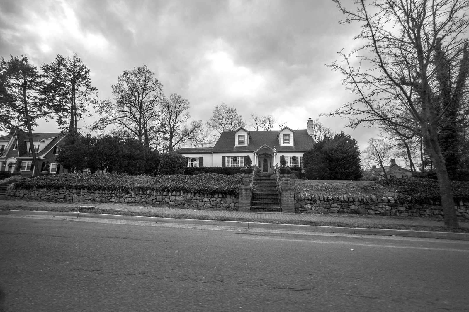 A Quiet Home Under Gloomy Skies