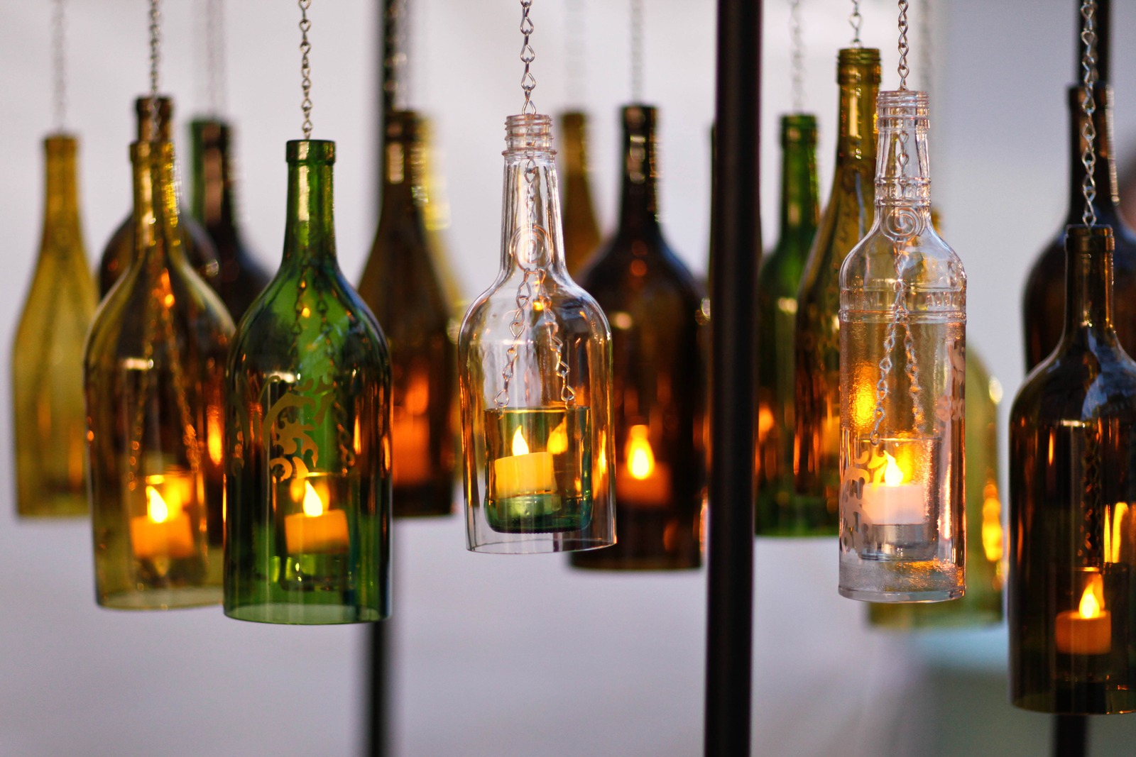 Illuminated Bottle Decor