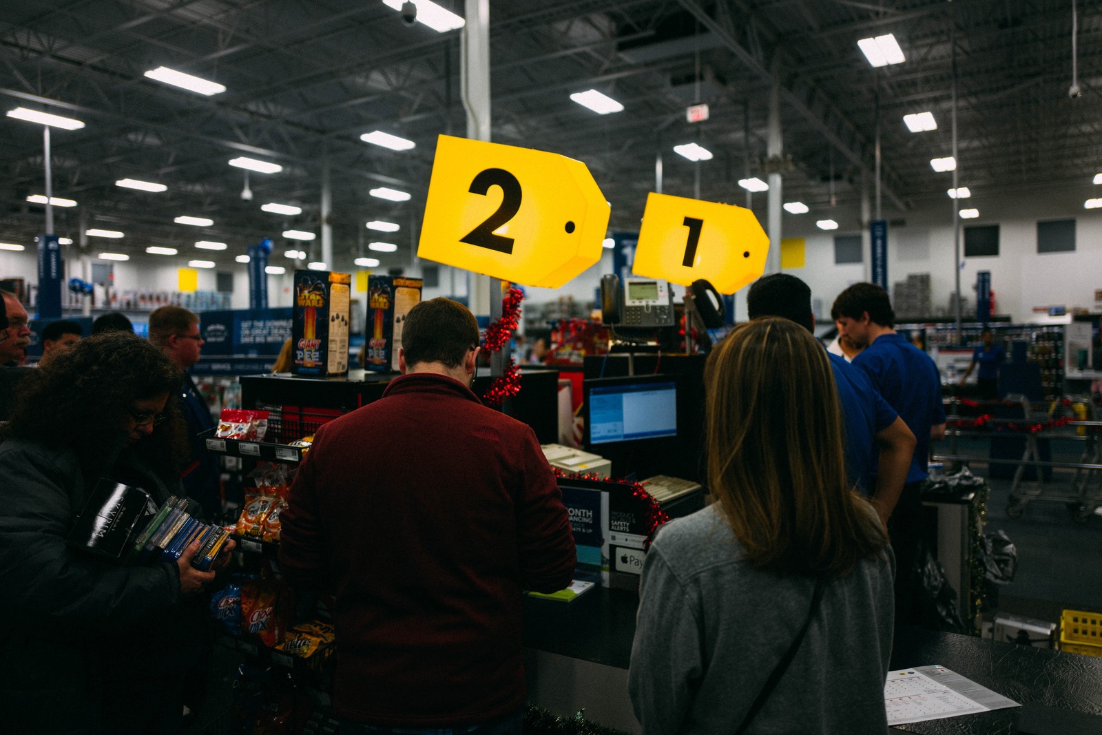 Busy Checkout Moments