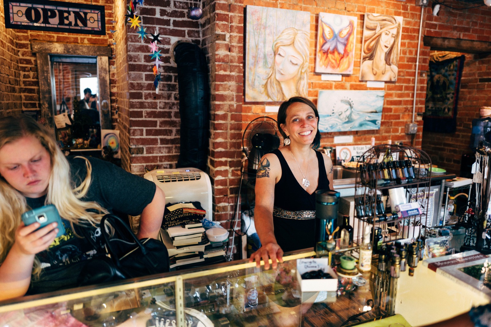 A Moment in the Shop