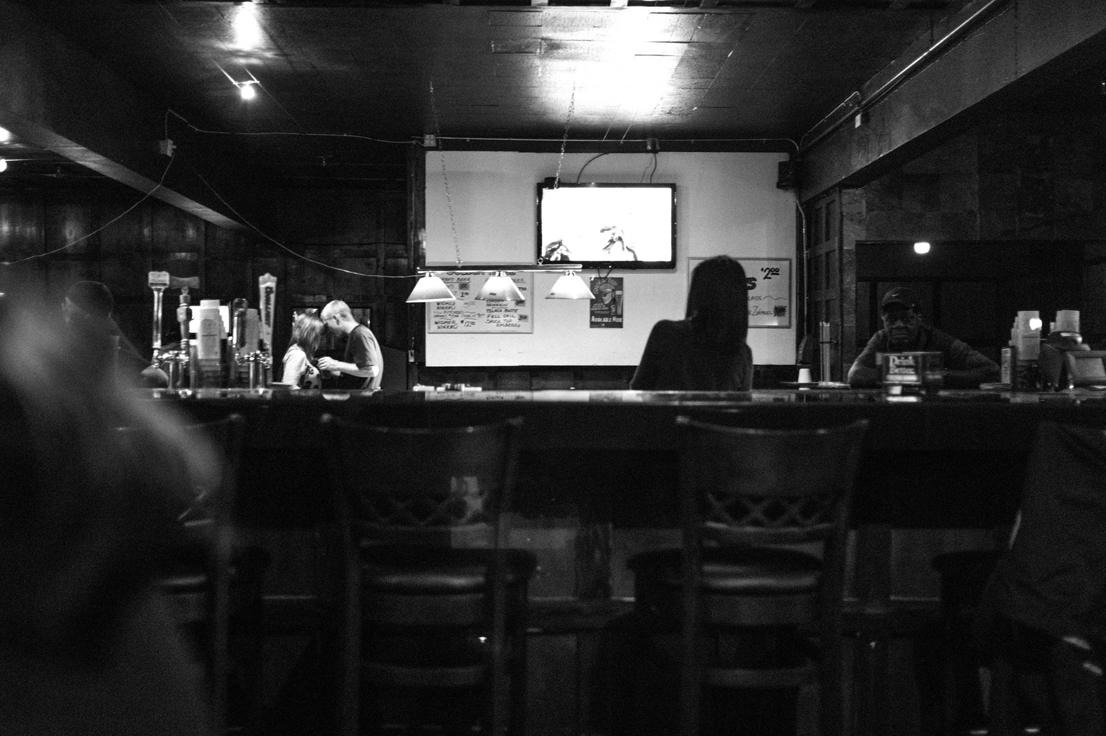 Quiet Moments at the Bar