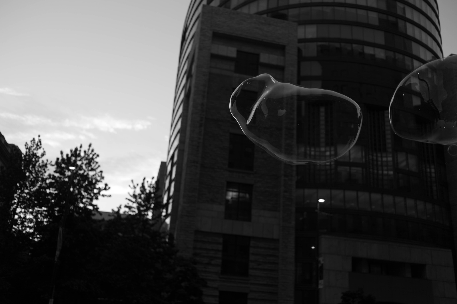 Ethereal Urban Reflection