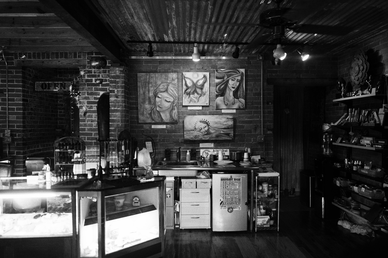 Artistic Nook in Monochrome