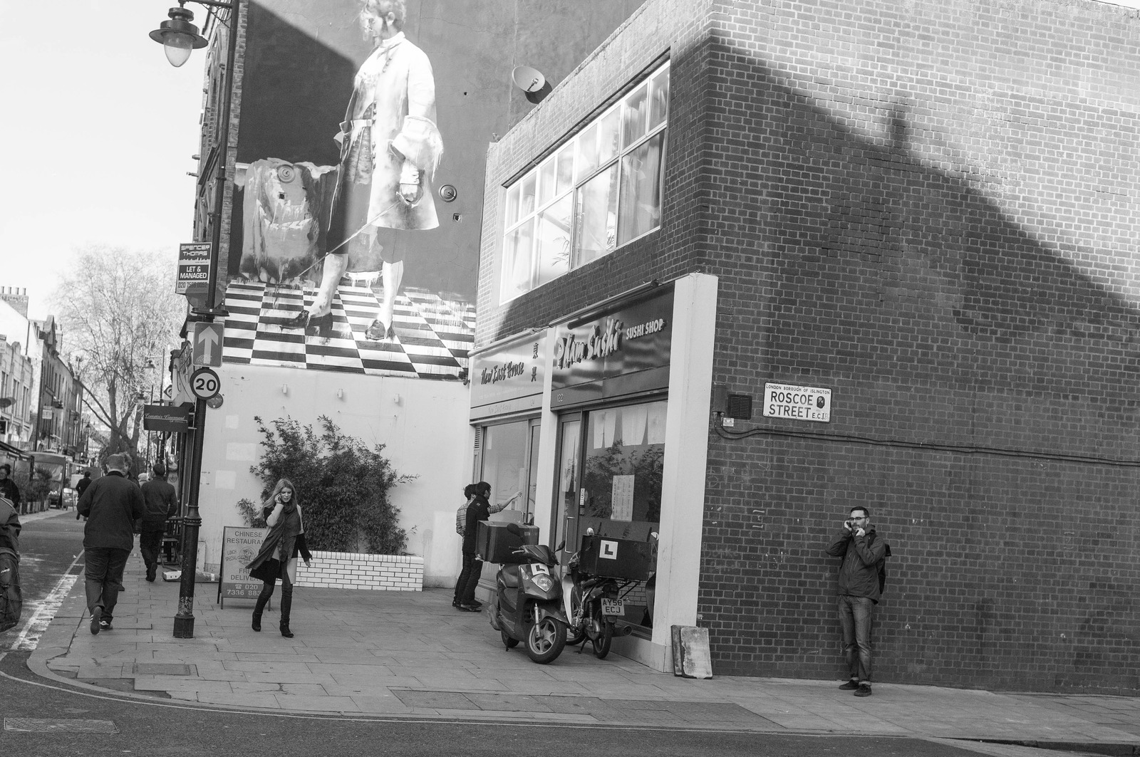 Urban Contrast in Monochrome