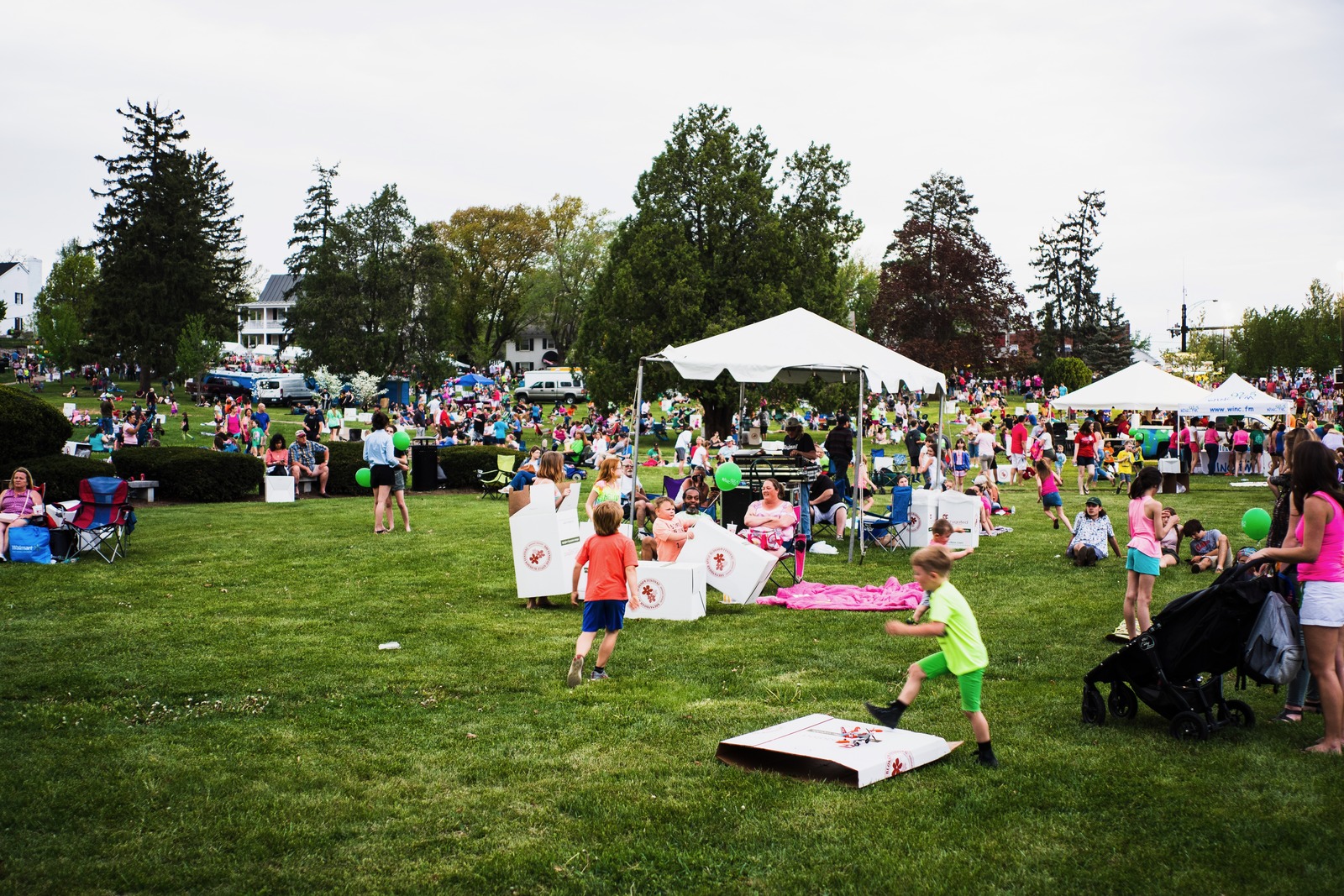 Joyful Gathering in the Park