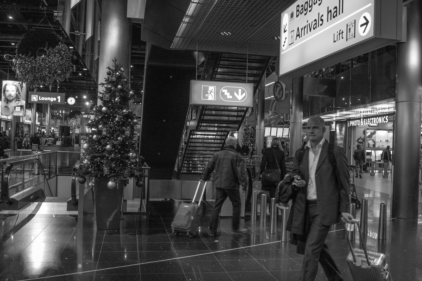 Urban Transit in Monochrome