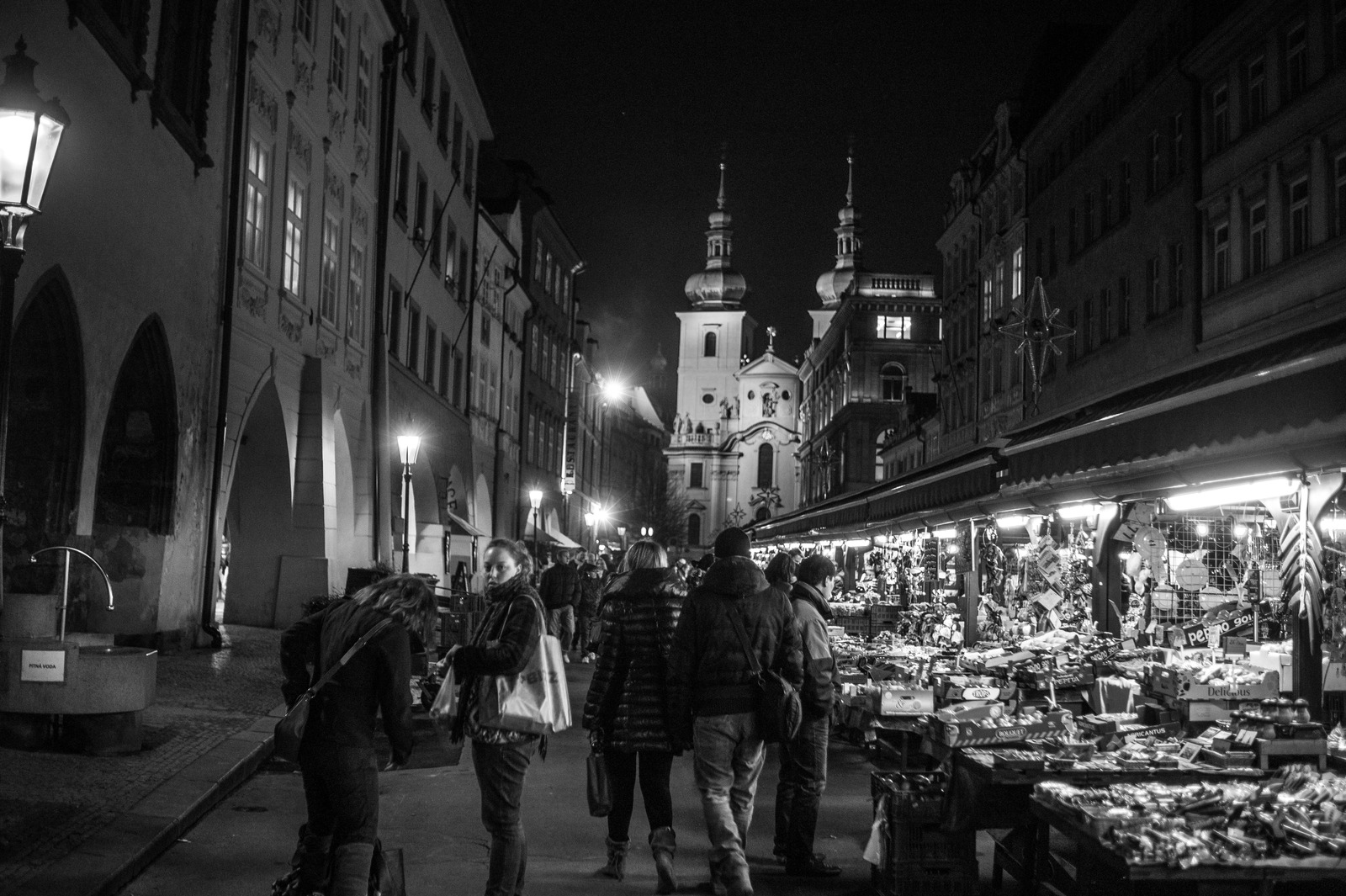 Nocturnal Market Stroll