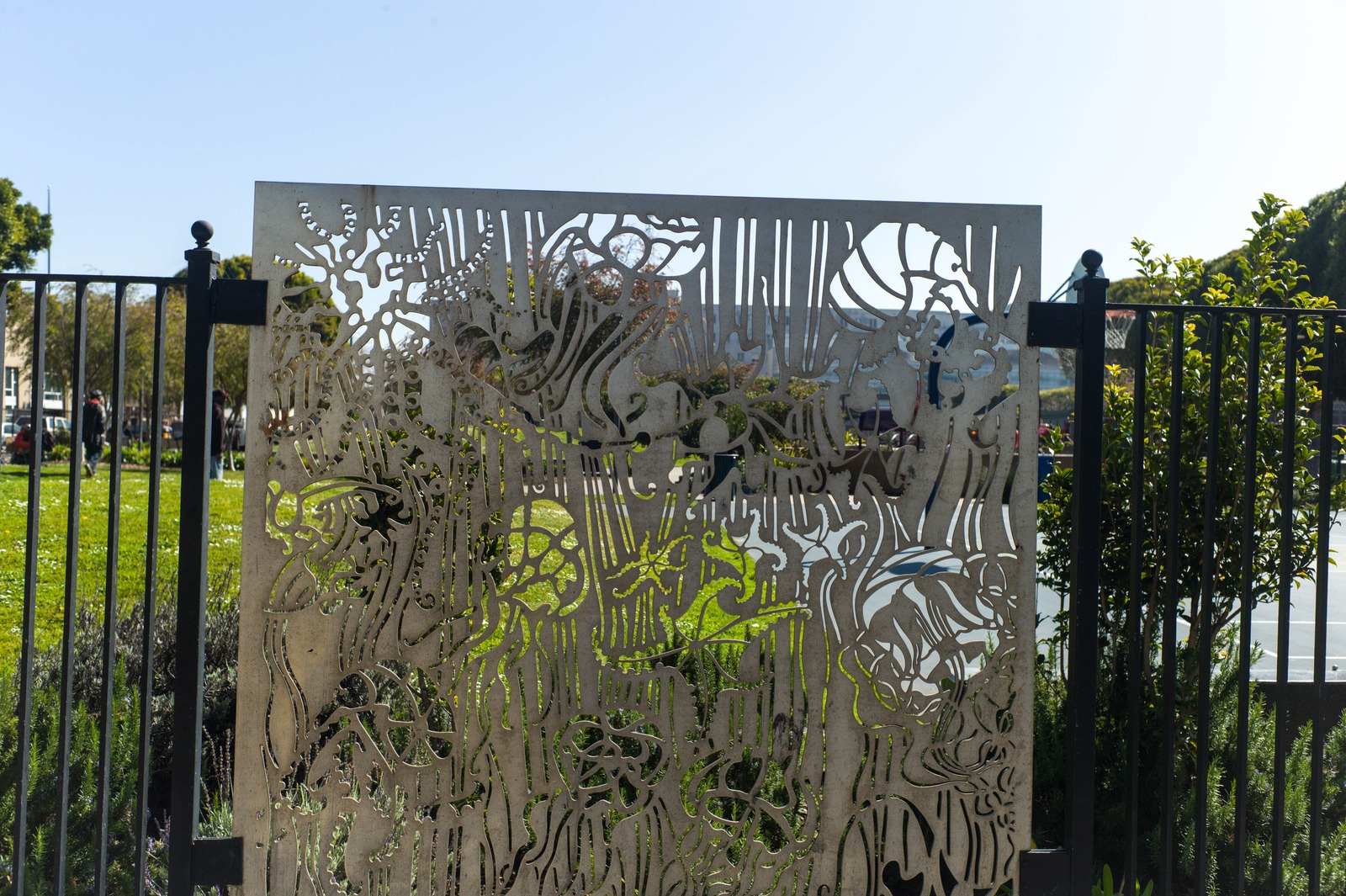 Intricate Nature Screen
