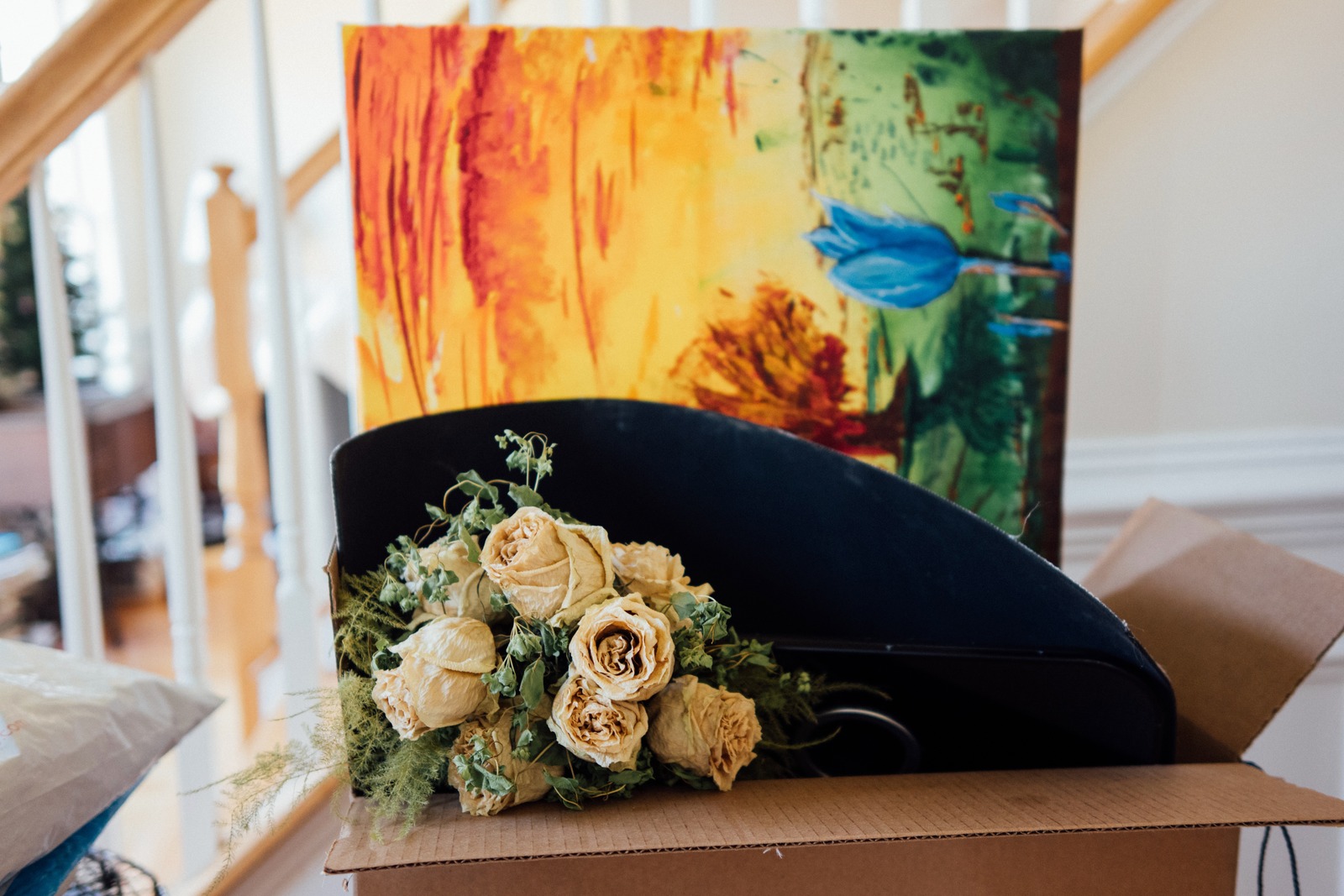 Faded Beauty Amidst Remnants