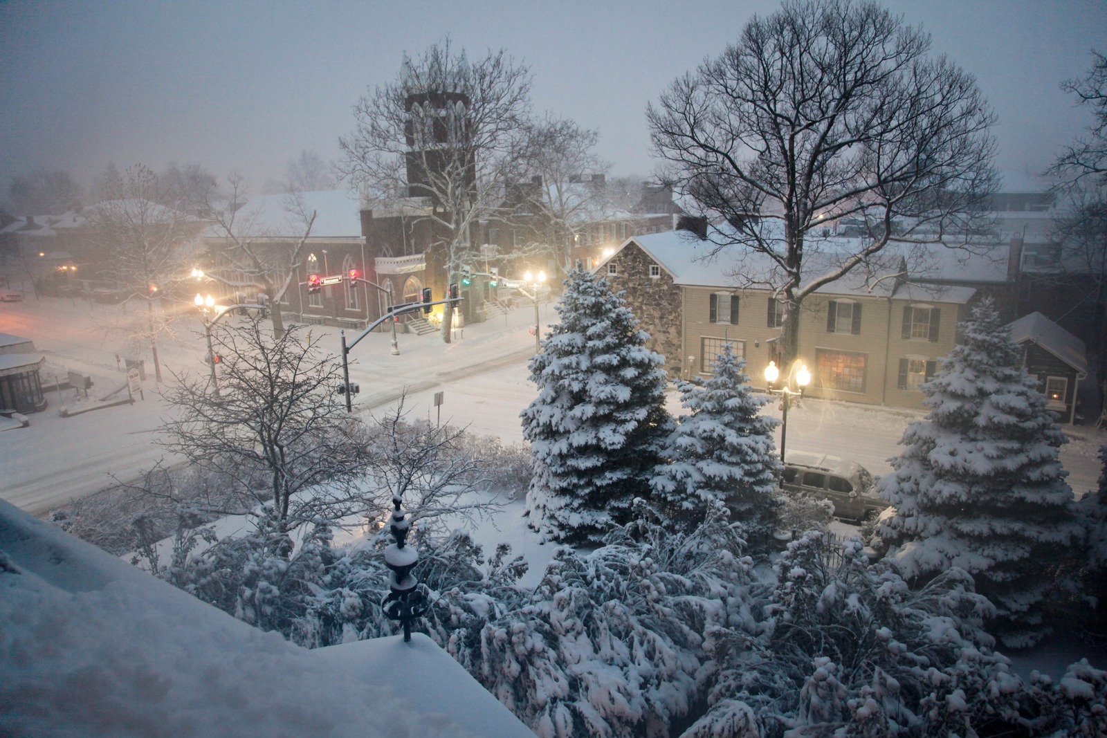 Silent Winter Evening