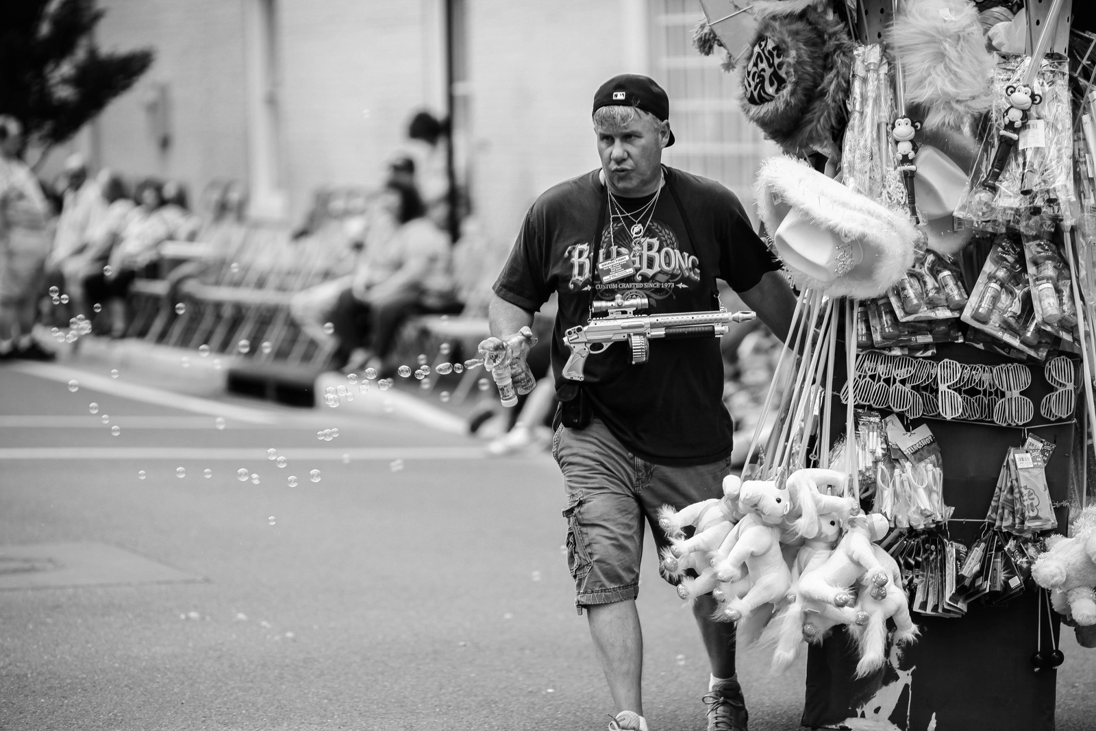 Bubbles in Black and White