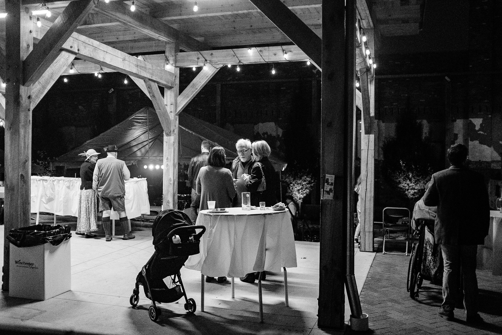 Evening Gathering Under Strings