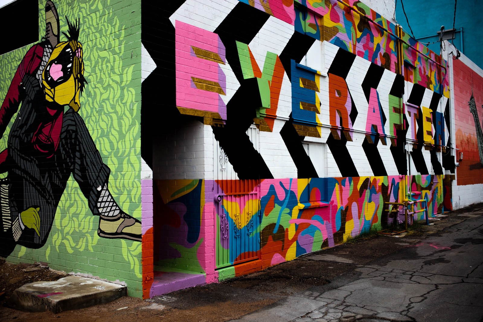 Vibrant Urban Canvas