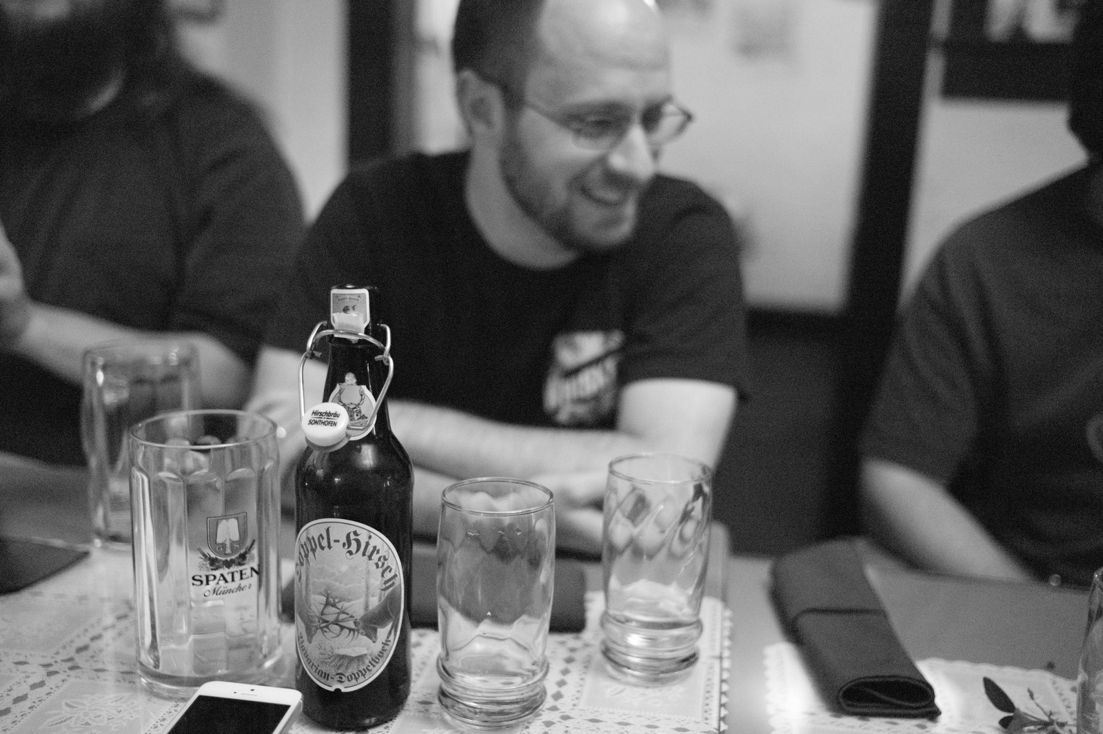 Cheers in Monochrome