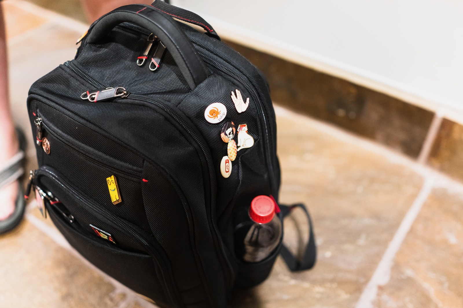 Personal Flair in Black Gear