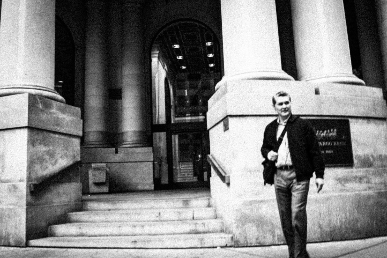 Urban Stroll in Monochrome